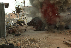 Руины освобожденной Ракки сняли с беспилотника (ВИДЕО)