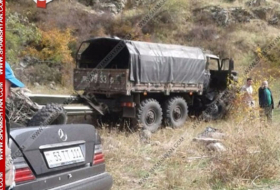 Грузовик Минобороны Армении попал в ДТП, есть пострадавшие