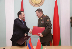 Армения и Беларусь подписали программу военного сотрудничества на 2018 год