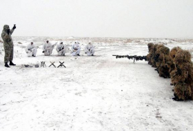В Отдельной Общевойсковой Армии проводятся учебные сборы снайперов - ФОТО