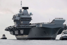 Флот Великобритании принял в состав новейший авианосец