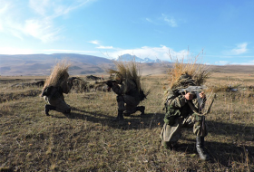 Разведчики ЮВО приступили к полевым занятиям в горах Армении