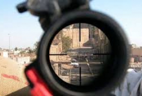 Снайперская «дуэль» в Сирии попала на видео (ВИДЕО)
