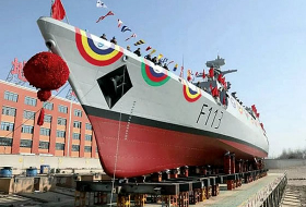 В Китае спущен на воду третий корвет C13B для ВМС Бангладеш