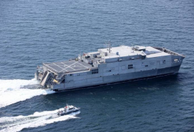На верфи Austal состоялся спуск на воду 10-го десантного корабля EPF для ВМС США