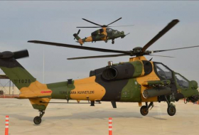 Турция презентовала ударный вертолет T-129 ATAK 