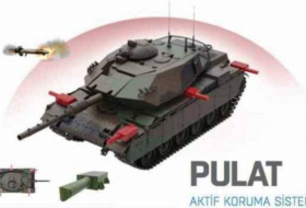 Минобороны Турции оборудует свои танки активной защитой «Пулат»
