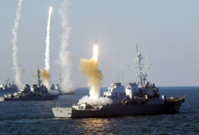 Каспийская флотилия России провела тактические учения