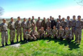 Казахстанские десантники поделились опытом с азербайджанскими  коллегами
