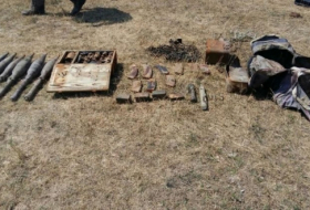В Гедабеке нашли схрон оружия
