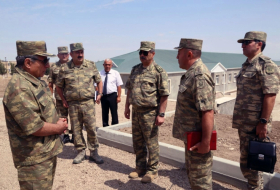 Ягуб Эюбов и Закир Гасанов посетили прифронтовые подразделения ВС(ФОТО)