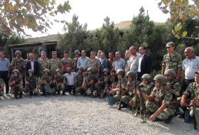 Ветераны Карабахской войны посетили прифронтовые зоны (ФОТО)