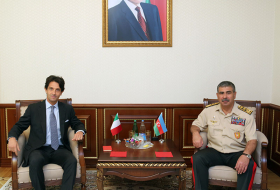Закир Гасанов встретился с послом Италии