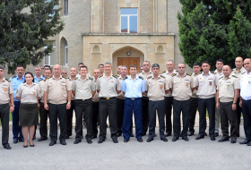 Турецкие военные проводят обучающий курс в Военной Академии ВС Азербайджана (ФОТО)