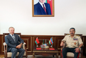 Закир Гасанов встретился с послом Беларуси в Азербайджане
