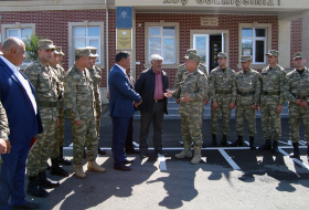 Военные  посетили Джоджуг Марджанлы и поздравили учителей (ФОТО)