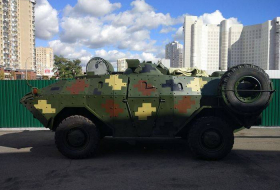 Киев представил модернизированную БРДМ-2
