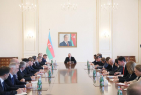 Ильхам Алиев принял делегацию Совета ЕС 