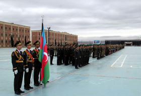 Азербайджанские новобранцы присягнули на верность Родине (ФОТО)