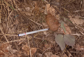 В Тертере обнаружена граната, в Товузе - снаряды (ФОТО)