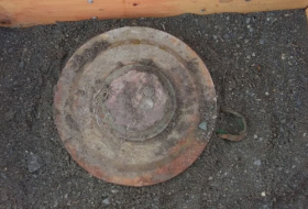 В Тертере обезврежена противотанковая мина (ФОТО)