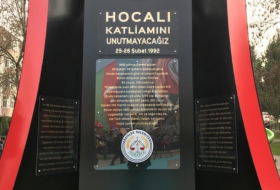 В Турции открыли памятник жертвам Ходжалы (ФОТО)