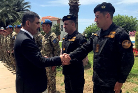 Закир Гасанов наградил азербайджанских военнослужащих, отличившихся в учениях «Efes-2018» (ФОТО)