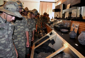 Азербайджанские военнослужащие побывали на экскурсии в Гяндже (ФОТО)