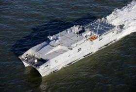 Высокоскоростное десантное судно USNS Burlington завершило морские испытания