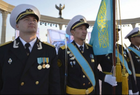 Военно-морские силы Казахстана отмечают 25-летие