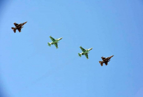 Азербайджанские и турецкие ВВС отработали удары по наземным целям условного противника (ФОТО)