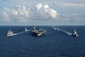 Корабельная ударная группировка ВМФ России вышла в Балтийское море