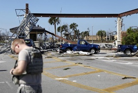 Ураган нанес серьезный ущерб базе ВВС США во Флориде