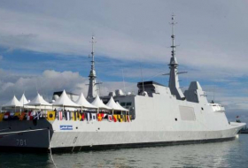 Французские ВМС показали новый фрегат типа FREDA