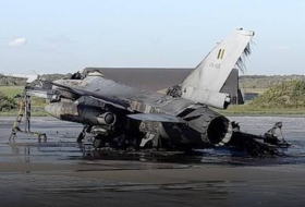 Механик случайно расстрелял F-16 ВВС Бельгии