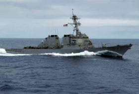Опубликовано видео опасного сближения военных кораблей США и Китая