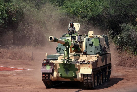 В Индии приняли на вооружение первую партию 155-мм гаубиц K-9 Vajra