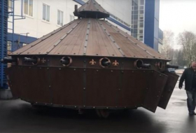 В Беларуси построили танк да Винчи (ВИДЕО)