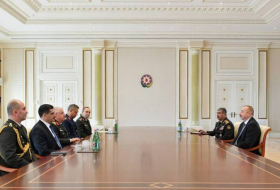 Ильхам Алиев принял начальника Генштаба ВC Турции (ФОТО)