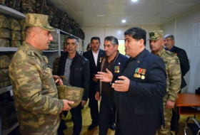 Ветераны Карабахской войны встретились с военнослужащими (ФОТО)