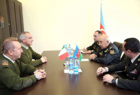 В Минобороны Азербайджана прошла встреча с итальянскими экспертами (ФОТО)