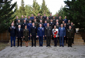 В Военной академии ВС Азербайджана состоялся очередной выпуск слушателей курсов английского языка (ФОТО)