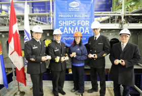 В Канаде заложили третий патрульный ледокол нового поколения