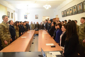 В Музее военной истории Азербайджана почтили память Гейдара Алиева (ФОТО)