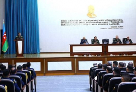 Сданы в эксплуатацию новые объекты в Азербайджанском высшем военном училище имени Гейдара Алиева
