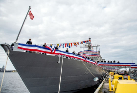 ВМС США приняли на вооружение боевой корабль прибрежной зоны LCS-13
