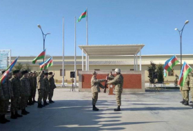 Уволенных в запас военнослужащих Азербайджанской Армии торжественно проводили на гражданку (ФОТО)