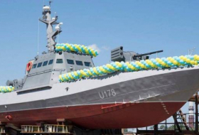 ВМС Украины спустили на воду новый бронекатер