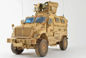 США передали ВС Албании партию бронемашин MRAP
