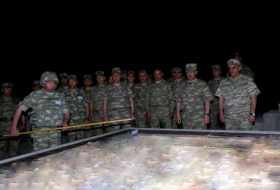Азербайджанская Армия провела этап учений с боевой стрельбой в ночное время (ВИДЕО)